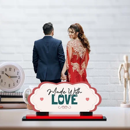 Made With Love Customized Miniature Photo Caricature Stand