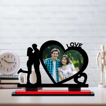 Love Customized Miniature Photo Caricature Stand