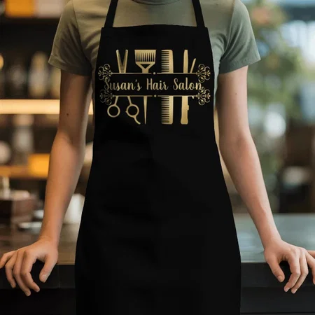 Hairstylist Hair Dresser Salon Customized Full Print Apron