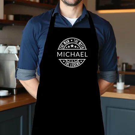 The Man The Myth The Legend Customized Full Print Apron
