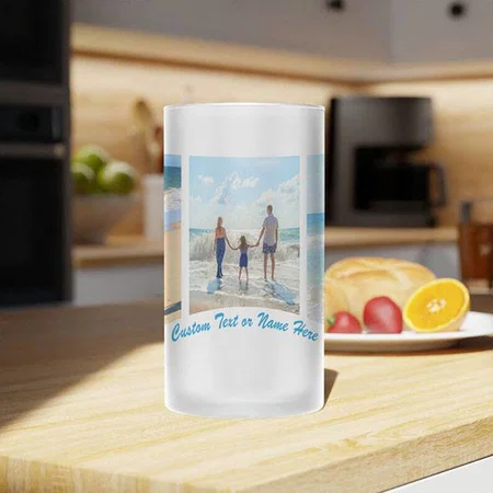 Photo Collage with Favorite Photos Customized Photo Printed Beer Mug