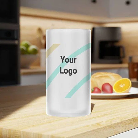 Simple Minimal Photo Monogram Customized Photo Printed Beer Mug