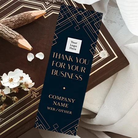 Professional Design Customized Printed Bookmark - Set of 10