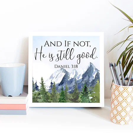Watercolor Customized Photo Printed Square Canvas Frame