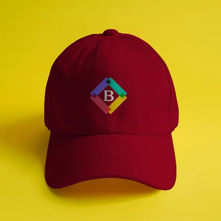 Name with Logo Customized Printed Baseball Cap with Adjustable Strap for Men & Women