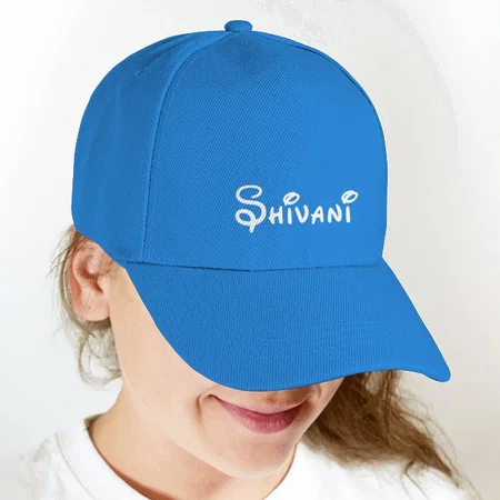 Cool Name Customized Printed Baseball Cap with Adjustable Strap for Men & Women
