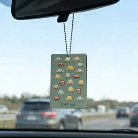 Fun Retro Customized Printed Car Hanging