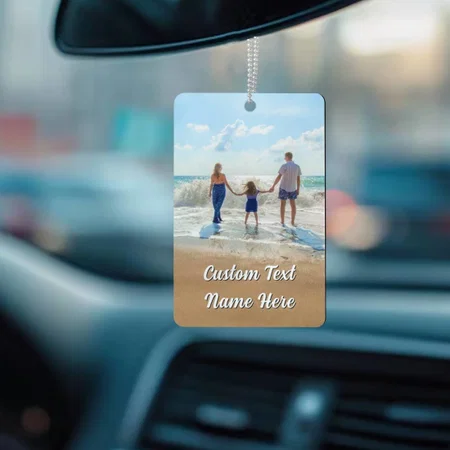 Your Family Photo Customized Printed Car Hanging