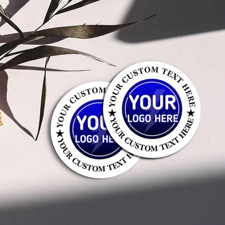Your Own Logo Customized Photo Printed Circle Tea & Coffee Coasters