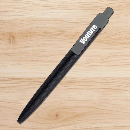 Grey Customized Tyre Marks Pen in Black Body