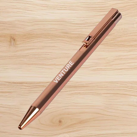 Rose Gold Customized Classy Metal Pen
