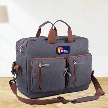 Customized Coco Convertible Sling Laptop Bag | Can be used as a backpack | Dual tone finish | Separate laptop space