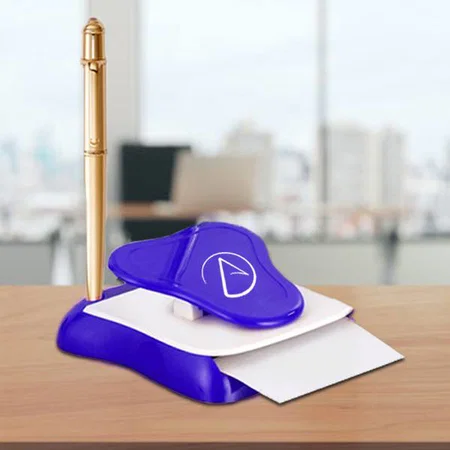 Blue Customized Club Shape Single Paper Dispenser