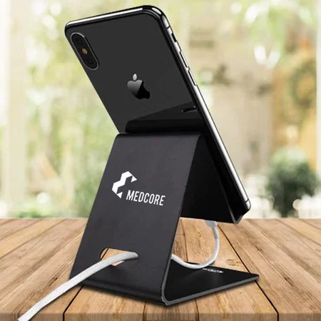Black Customized Metal Universal Mobile Stand