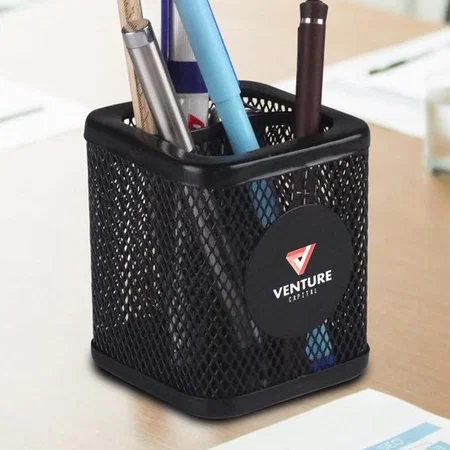 Black Customized Square Wiro Tumbler with S Shape Partition