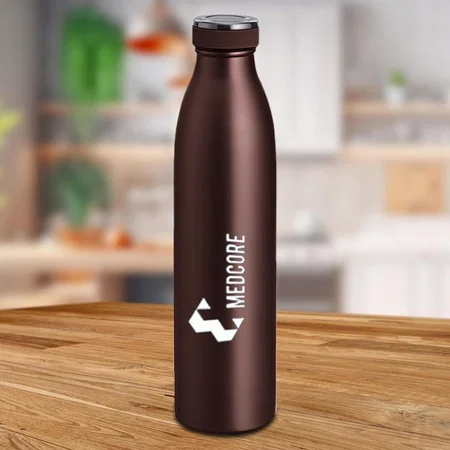 Wine Red Customized Premium Vacuum Flask | 304 Steel Inside & Outside | Capacity 750ml | 12 Hours hot / cold