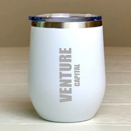 White Customized Double Wall Insulated Mug | Keeps hot for 4-5 hours | Capacity 450ml Approx