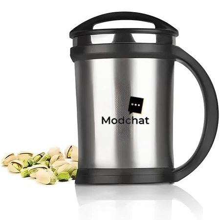 Black Customized Vacuumized Travel Mug