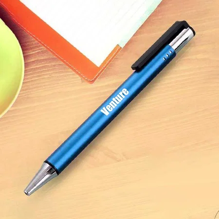 Blue Customized Classy Metal Pen