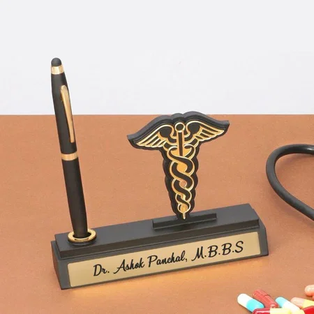 Customized Pen Stand For Doctor With Pen