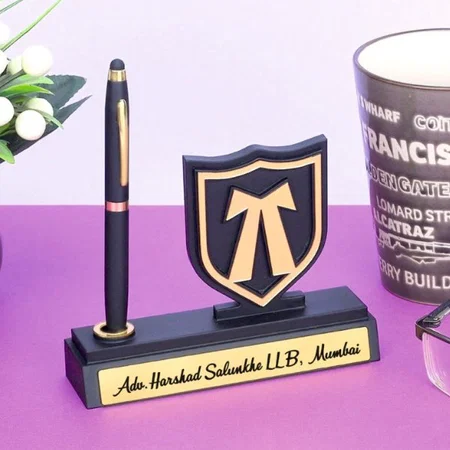 Customized Pen Stand For Lawyer With Pen