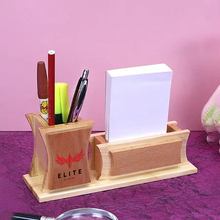 Customized Wooden Pen Stand