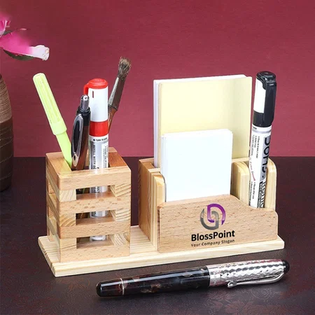 Customized Wooden Pen Stand