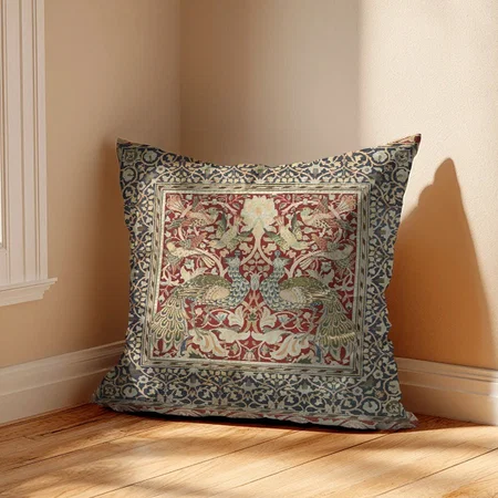 Floral Art Customized Photo Printed Cushion