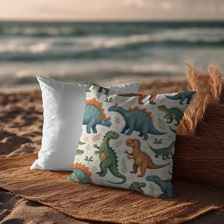 Dinosaur Customized Photo Printed Cushion