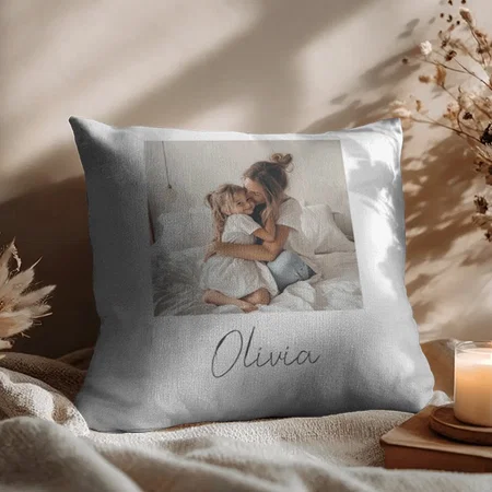 Custom Name & Photo | Personalized Gift Customized Photo Printed Cushion