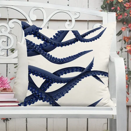 Giant Octopus Tentacles Customized Photo Printed Cushion