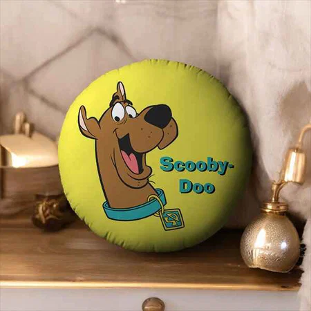 Funny Dog Design Customized Photo Printed Circle Cushion Pillow