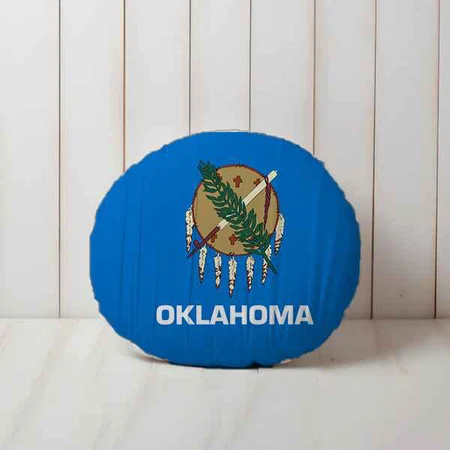 Nature Love Customized Photo Printed Circle Cushion Pillow
