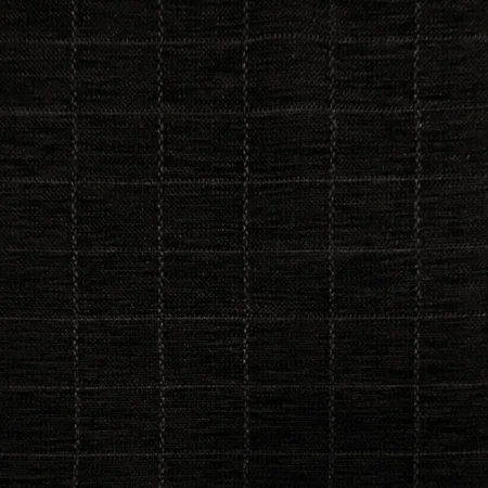 Black Aristo Velvet Feel Reversible Chenille Curtain & Upholstery Fabric