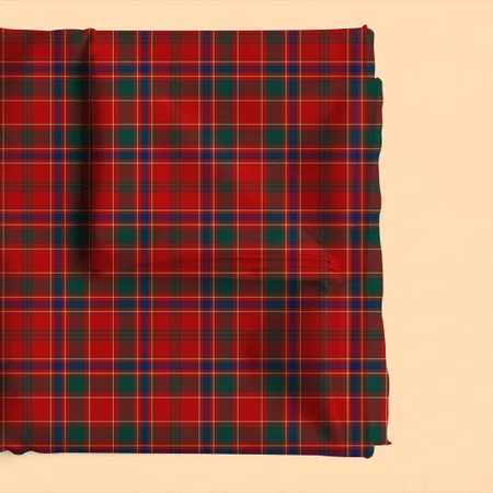 Clan Munro Tartan Printed Satin Fabric