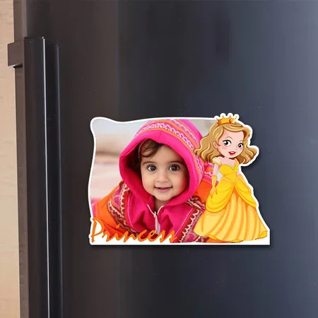 Princess Customized Acrylic Miniature Photo Caricature Fridge Magnet