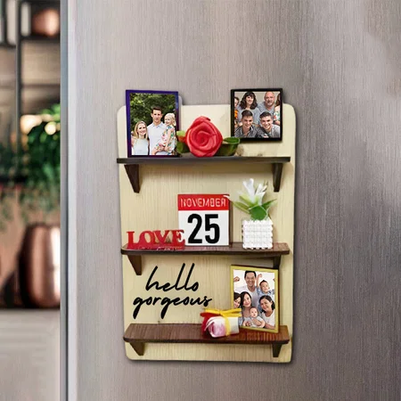 Hello Gorgeous Love Customized Photo Printed 3D Miniature Fridge Magnet