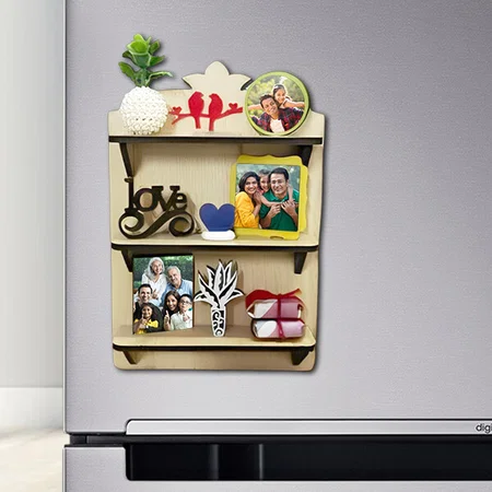 Love Photo Collage Customized Photo Printed 3D Miniature Fridge Magnet