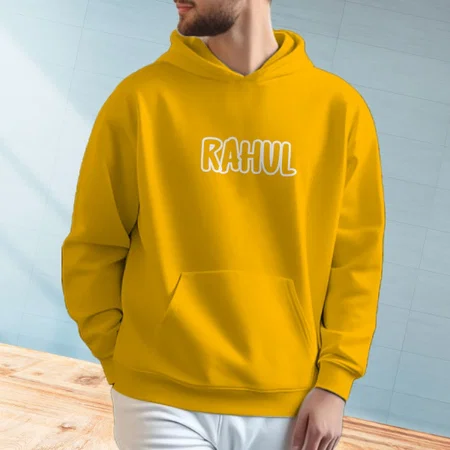 Funky Name Customized Unisex Printed Hoodie with Pockets
