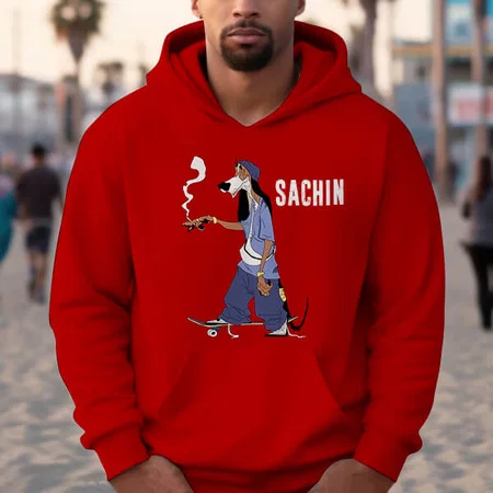 Chill Dude Customized Unisex Printed Hoodie with Pockets