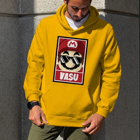 Cool Guy Customized Unisex Printed Hoodie with Pockets