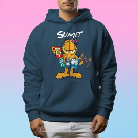Gamer Customized Unisex Printed Hoodie with Pockets