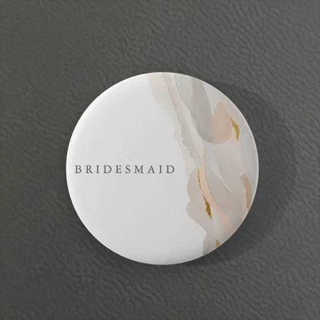 Abstract Marble Customized Photo Printed Button Badge