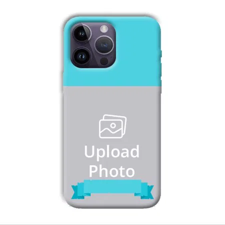 Blue Customized Printed Back Case for Apple iPhone 14 Pro Max