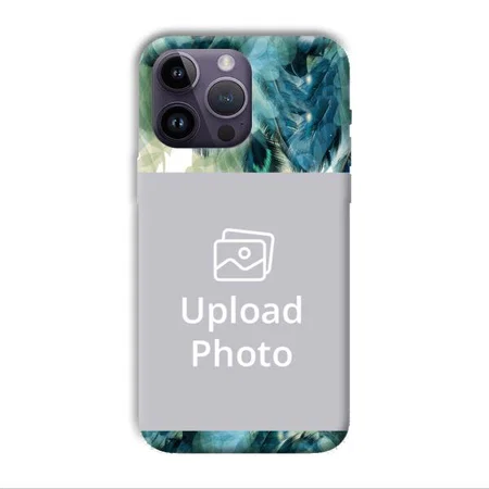 Peacock's Feathers Customized Printed Back Case for Apple iPhone 14 Pro Max