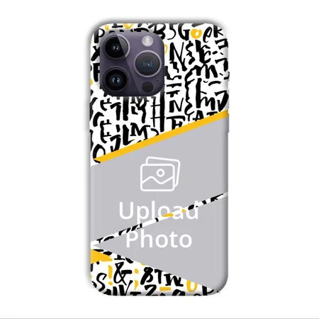 Letters Customized Printed Back Case for Apple iPhone 14 Pro Max