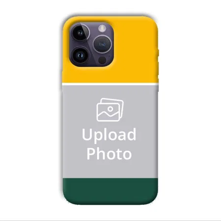Yellow Green Customized Printed Back Case for Apple iPhone 14 Pro Max