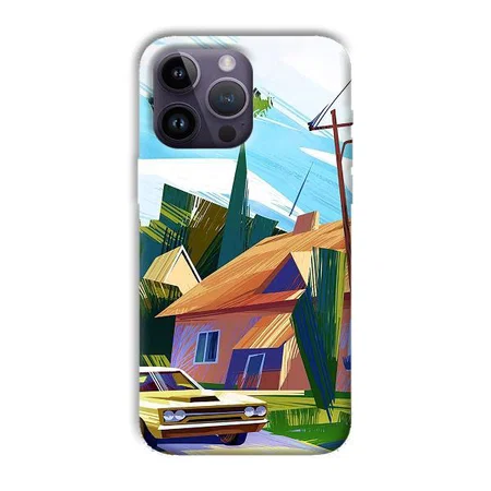 Car  Customized Printed Back Case for Apple iPhone 14 Pro Max