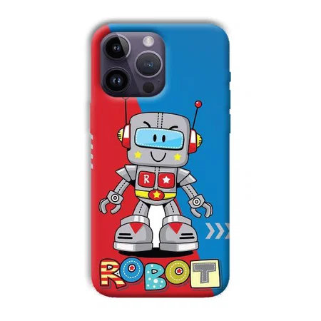 Robot Customized Printed Back Case for Apple iPhone 14 Pro Max