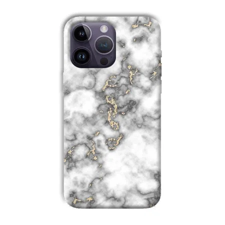 Grey White Design Customized Printed Back Case for Apple iPhone 14 Pro Max